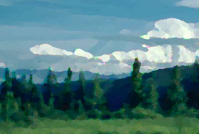 Mountain scene
